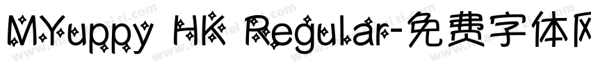 MYuppy HK Regular字体转换